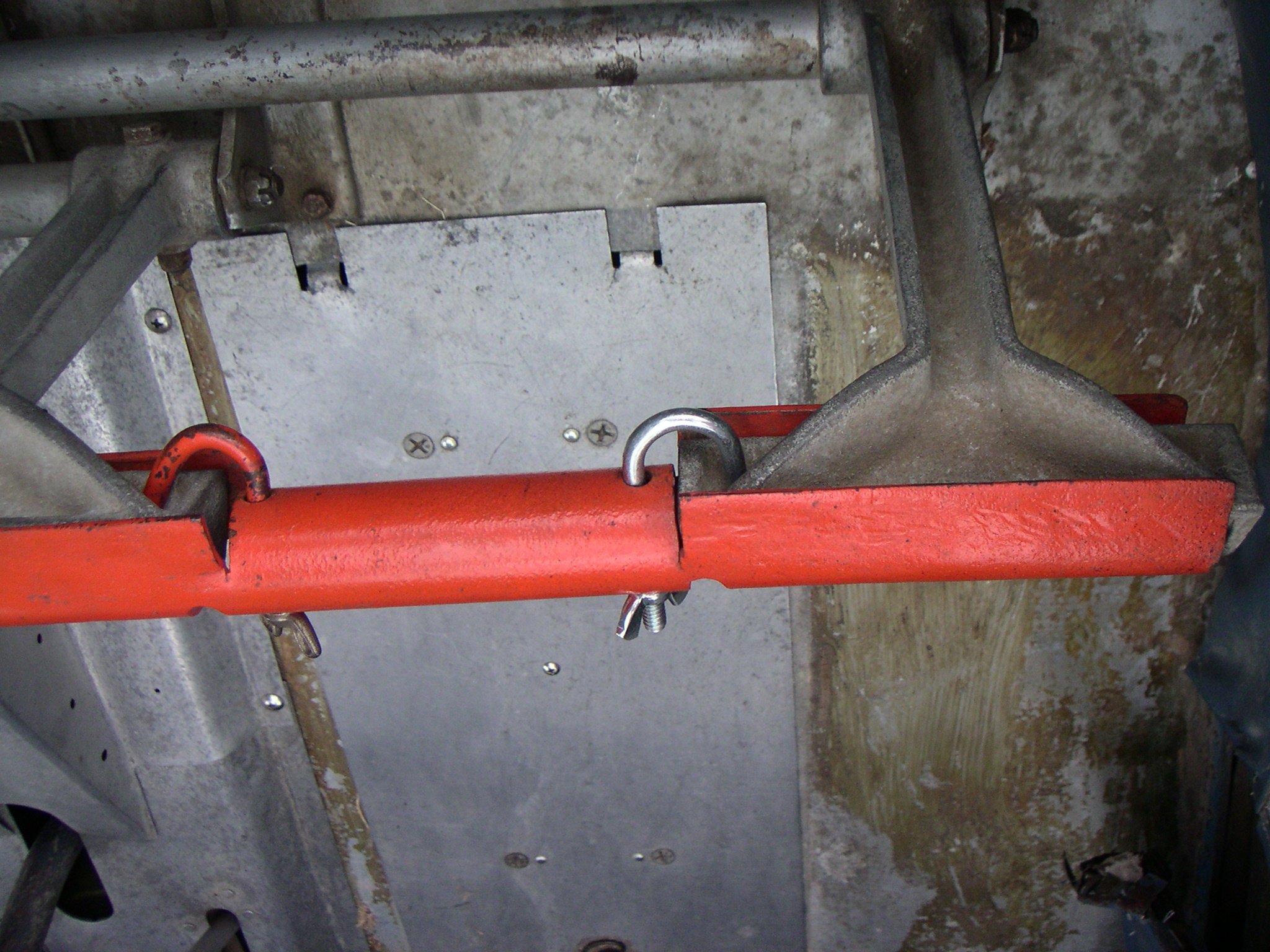 Rudder Gust Lock